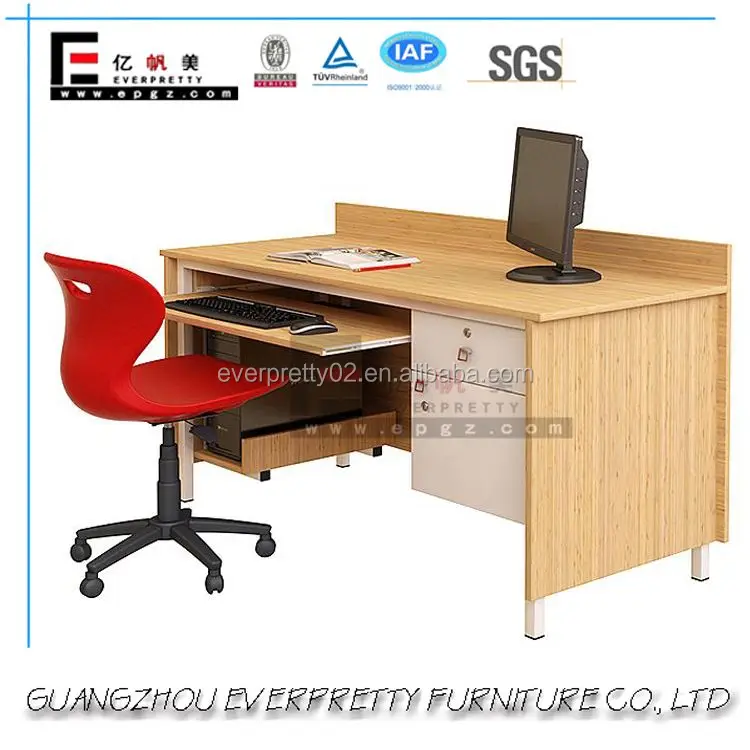 Двойной монитор компьютера, Рабочий стол дешевые белый компьютерный стол сидя на полу, стол компьютера