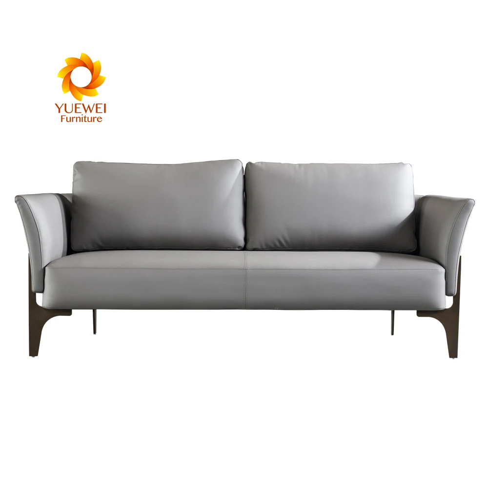 Новая роскошная уникальная мебель для гостиной, классический винтажный кожаный диван