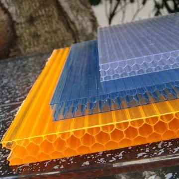 
2019 hot sale 14mm/16mm/18mm polycarbonate/plastic honeycomb sheet for greenhouse building 