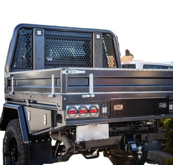 Custom Made Aluminum 4X4 Pickup UTE Tray Body With Powder Coating For Sale