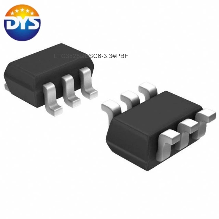 LTC3525DESC6-3.3#PBF Integrated Circuits original Voltage Regulators - DC Switching IC REG BOOST 3.3V 400MA SC70-6