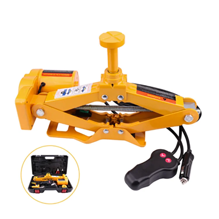 
Electric Scissor Jack with Impact Wrench Set 