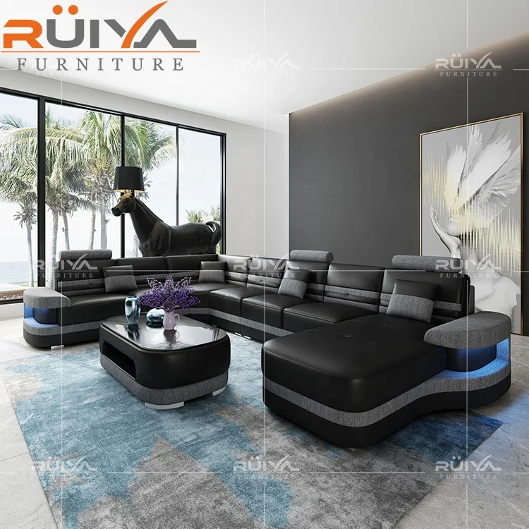 New arrival high luxury modern corner sofa,sofa sets for living room modern