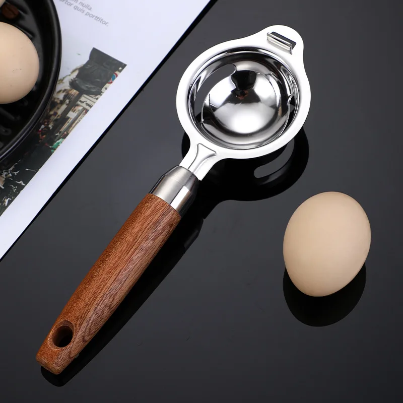 Egg Separator Stainless Steel Egg Yolk White Separator Kitchen Gadgets Baking Tools Yolk Remover Egg Divider Yoke Separators