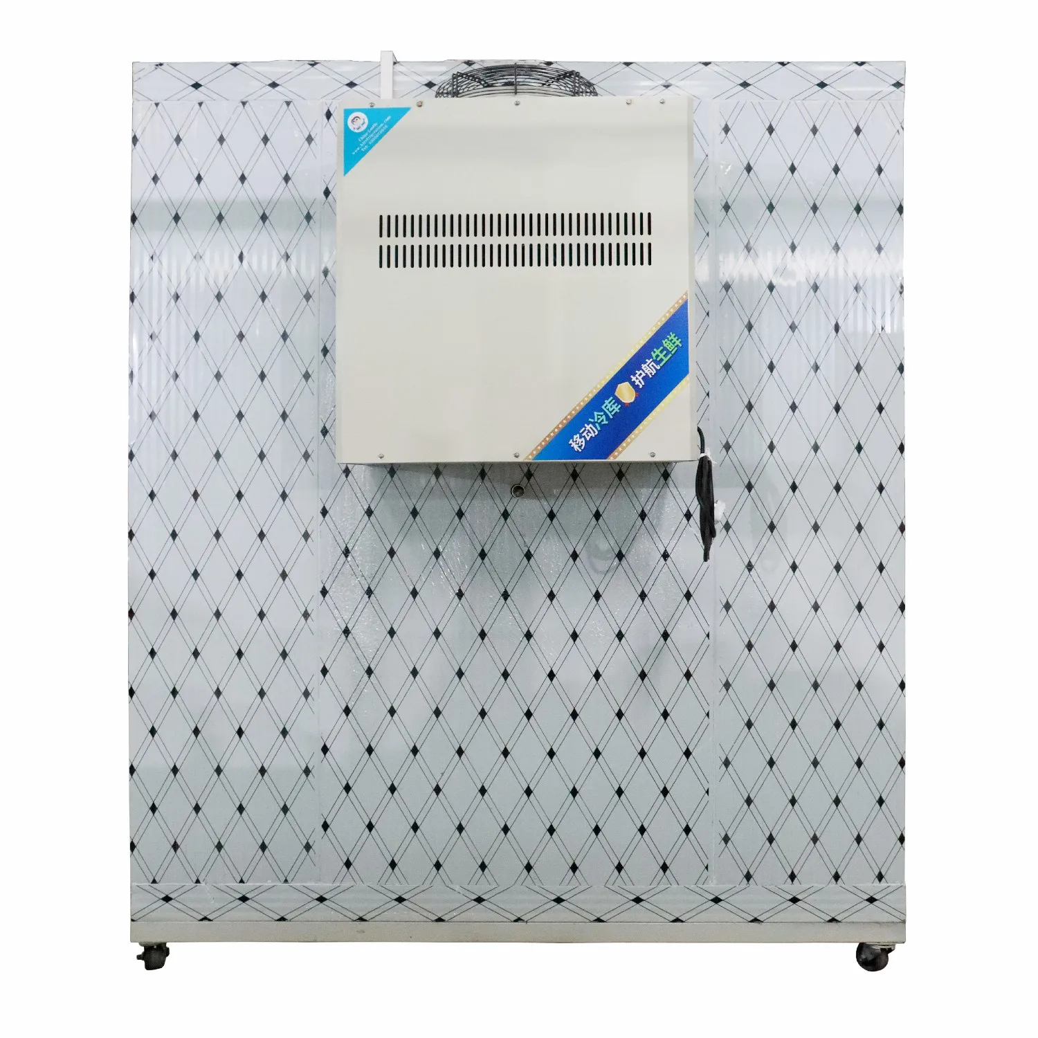 25 Cbm Walk In Freezer Mobile Container Best Rechargeable Battery Solar Power for fish meat vegetable Cold Storage Room
