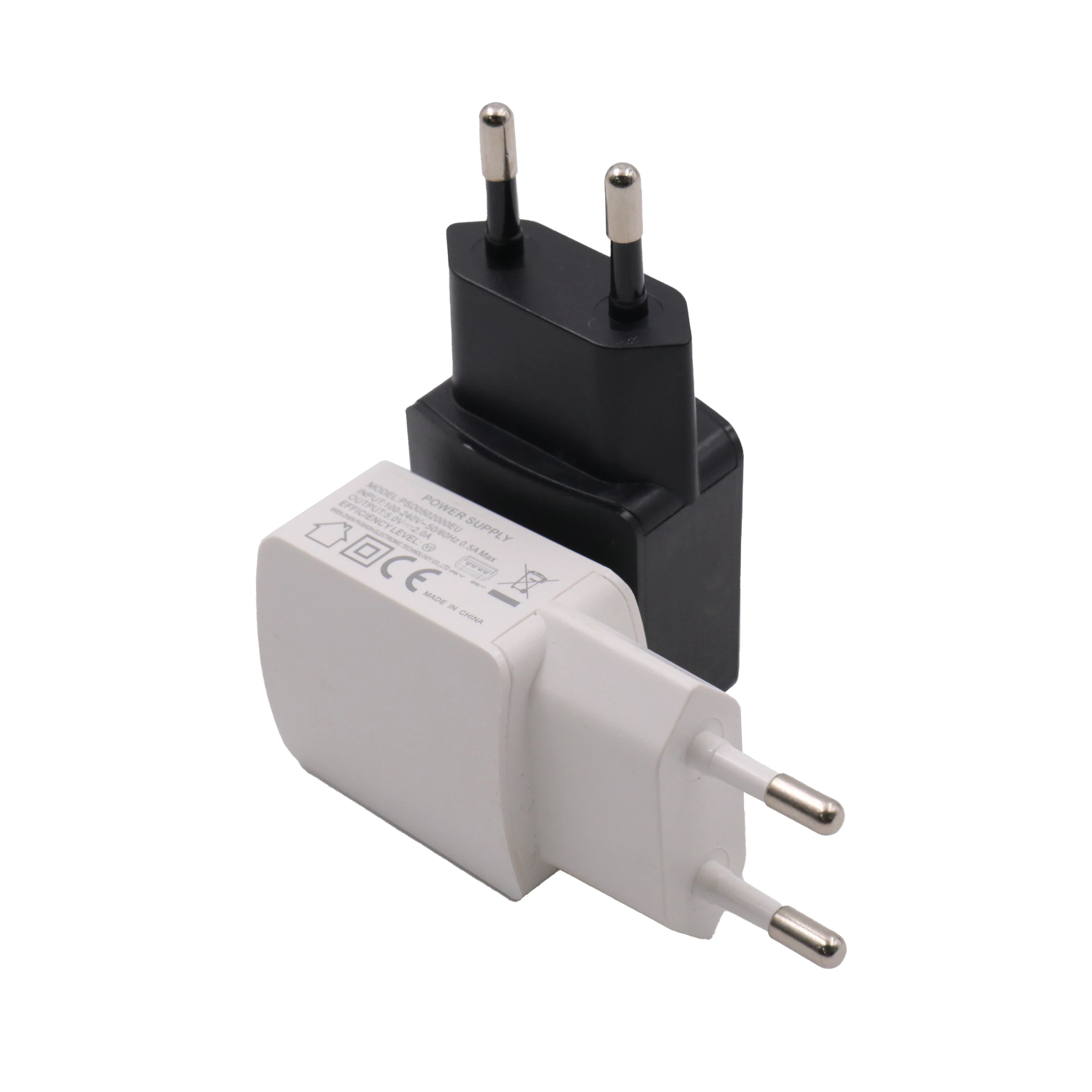 CE certified EU usb fast charge charger 5v2a charging head for iPhone Samsung mobile phone charger