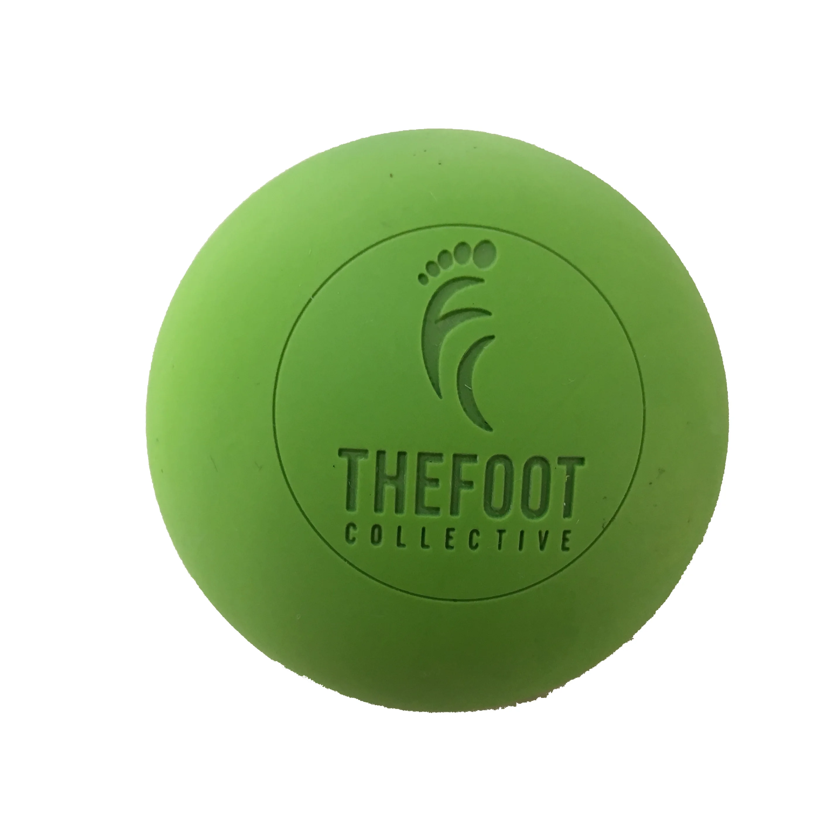 2.5 inch Factory Custom Logo Silicone Solid Field Street Rubber Hockey Ball Massage Lacrosse Ball