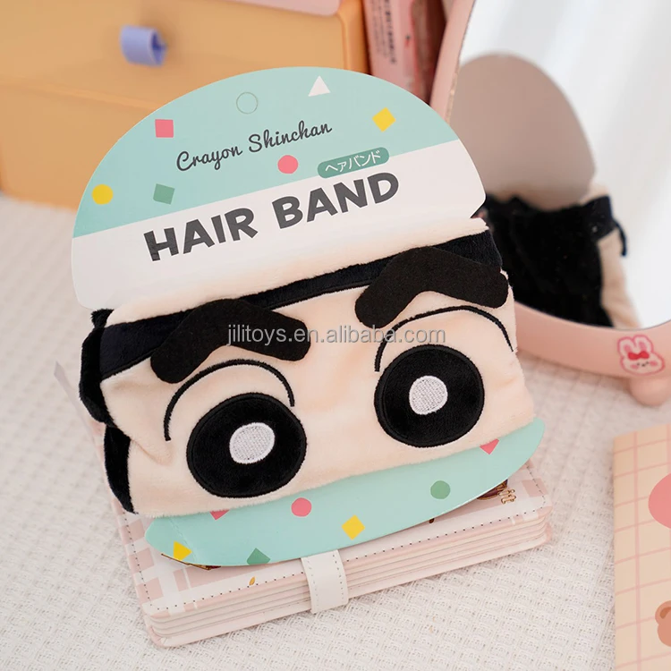 New Design Women Girls Custom Headband Spa Animal Pattern Kulmoi Crayon Shin-chan Pokemon Makeup Headband