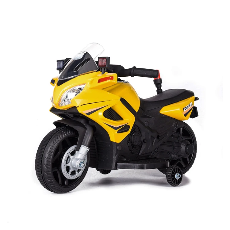 Factory Direct Price  Two Big Wheels 6volt Battery Power Electric Child Ride On Motorbike