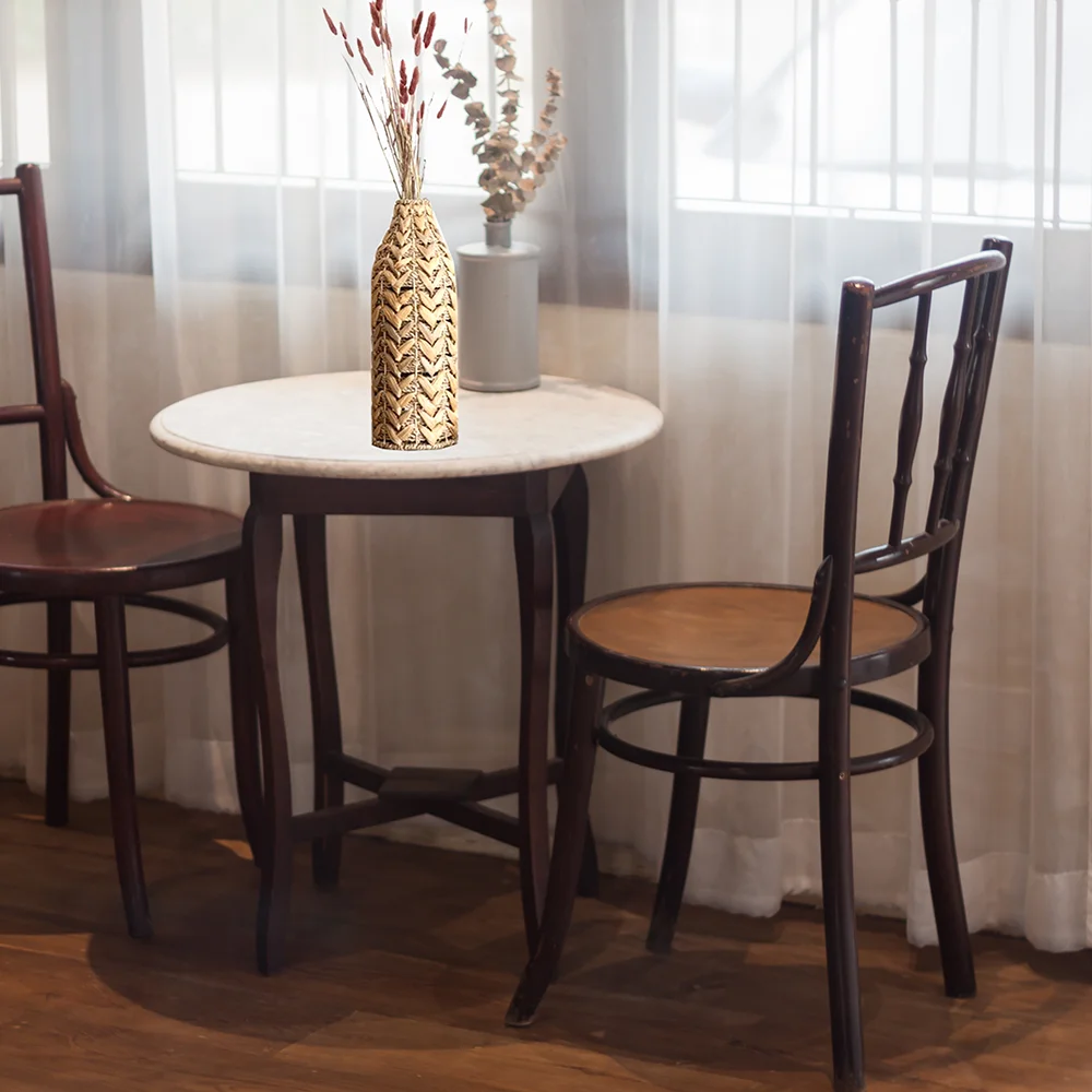 manufacturer  handmade bamboo rattan decorative  home decor  floor vase vase