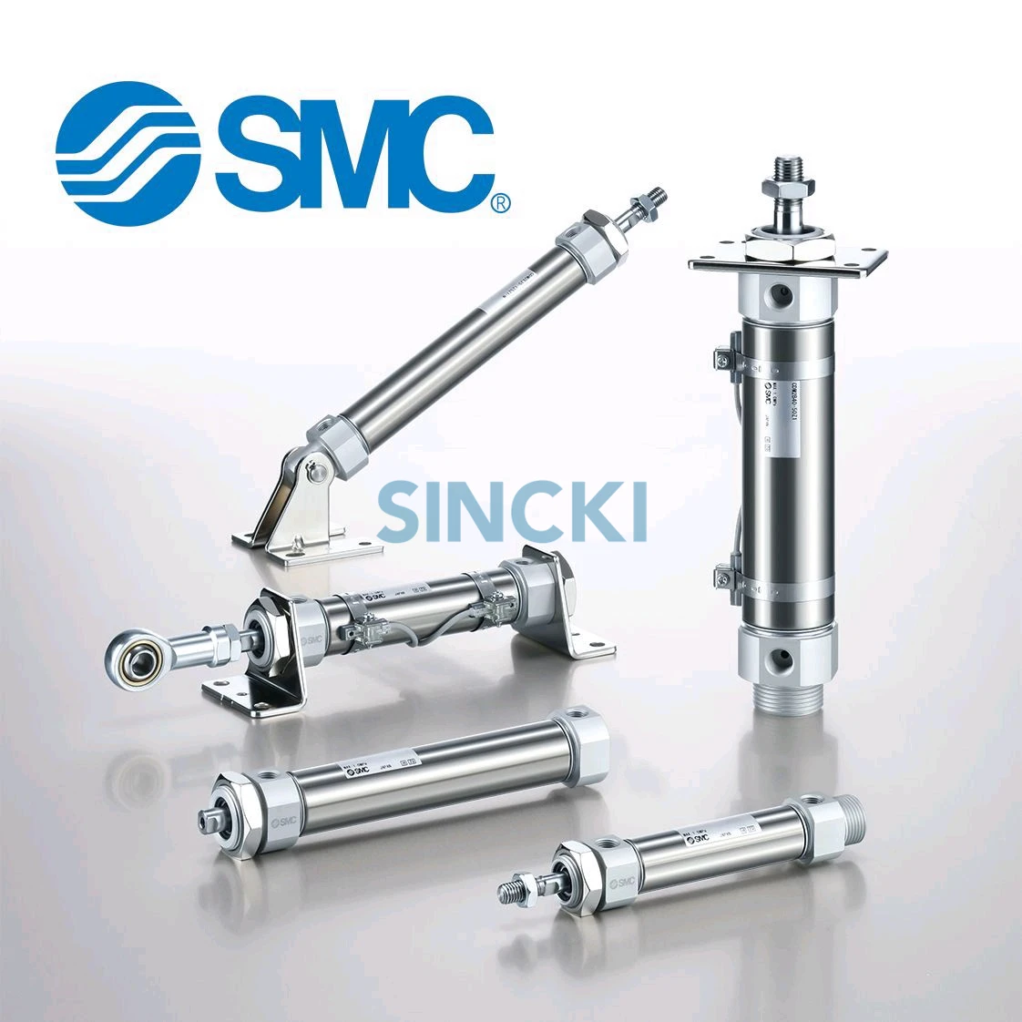 SMC pneumatics pneumatic cylinder air cylinder solenoid valve PU hose with competitive price