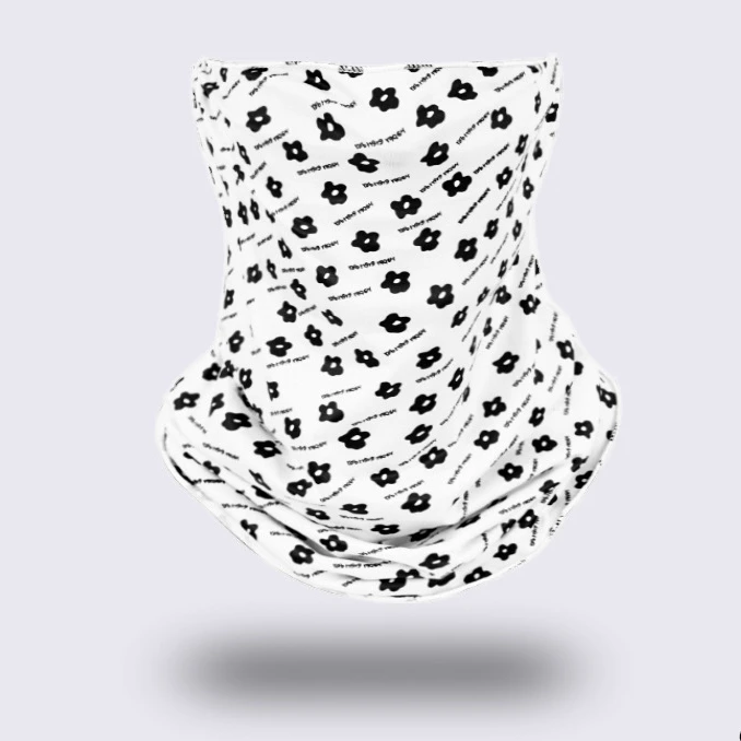 Wholesale Silk Cooling Breathable Neck Gaiter Bandana Cool Custom Face Mask For Man Seamless Neck Gaiter