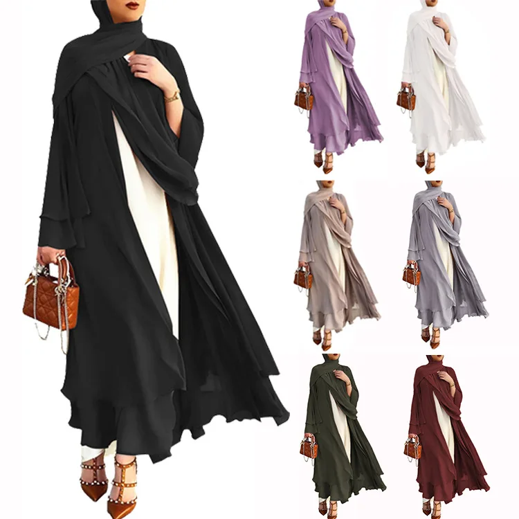 Hot Sale islamic Clothes Retro Long Sleeve Dresses