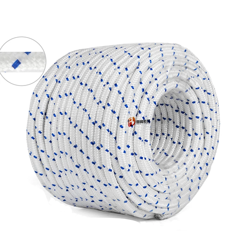 12mm outdoor equipment climbing rope lifeline escape climbing static climbing downhill rope 20-2000m safety rope