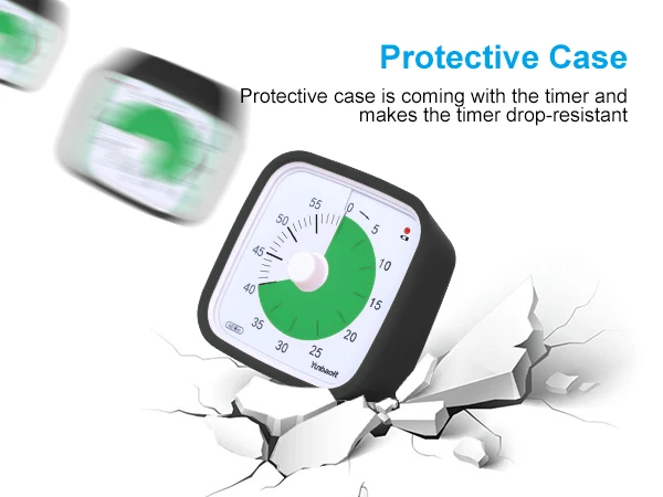 Оптовая продажа 60-минутный визуальный аналоговый таймер