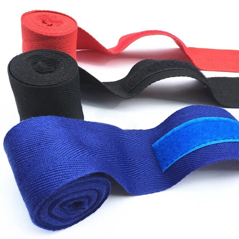 Cotton Boxing Bandage Sports Strap Sanda Kick Boxing MMA Hand Gloves Wraps Belt Boxing Sports Wraps Bandage