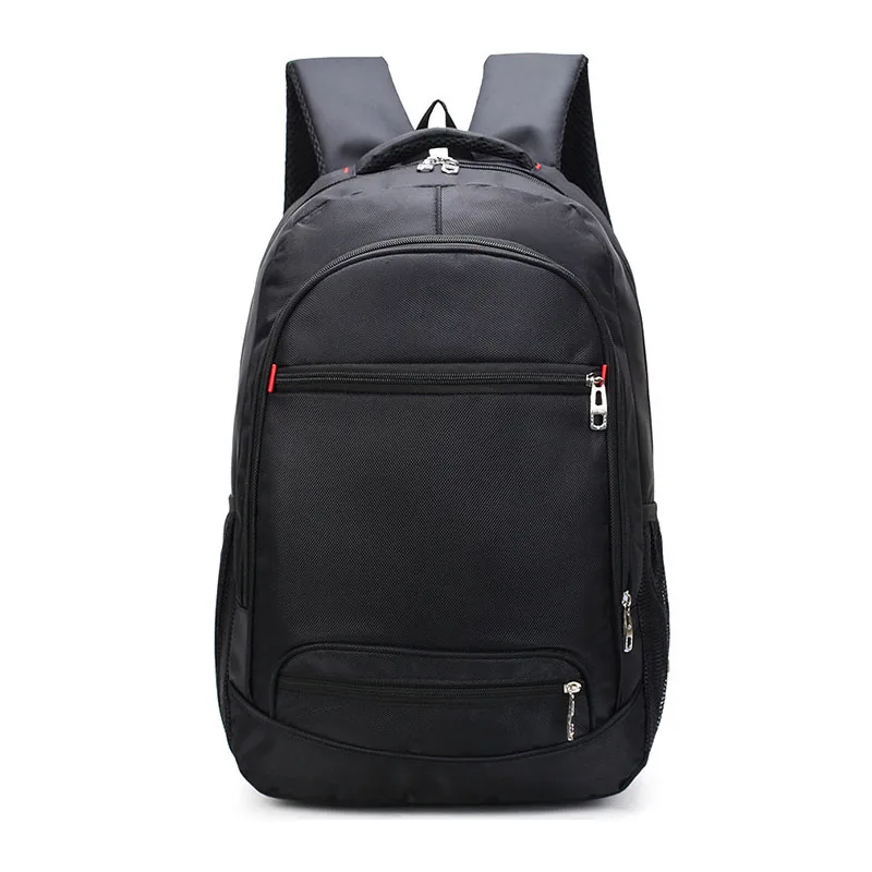 High Quality Anti-Theft Custom Logo Canvas Laptop Backpack Waterproof PC Zipper Outdoor Travel Business Use-Black Available Men
