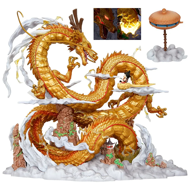 New arrival GK Dragon Balls Z Action Figure Big size Shenron Somersault cloud goku Figurine Model Toys Dolls