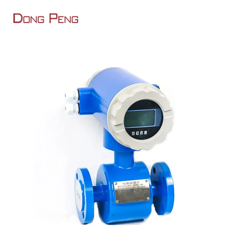 Digital Electromagnetic Flow meters Liquid Water Magnetic Flow Meter