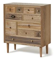 OEM Multi Chest Solid Wooden Kitchen Living Room Storage Drawer Sideboard Cabinet Designs