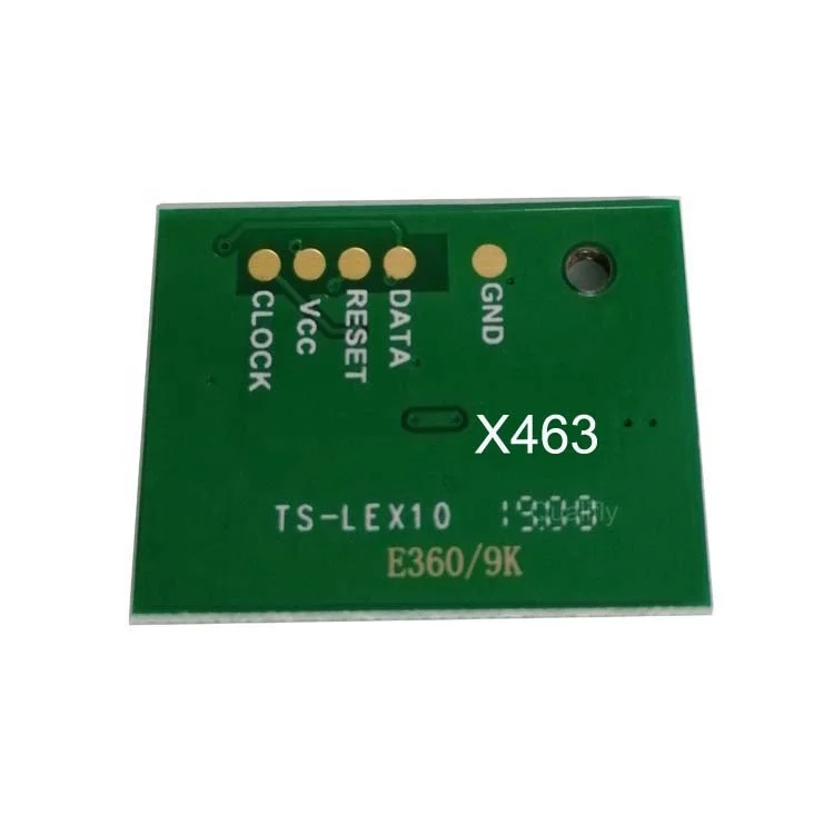 Совместимый чип для lexmark reset tonre картриджа Lexmark X463DE X464DE X466DE/466DTE/X466DWE