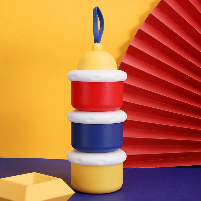 Baby Milk Powder Box Infant Feeding Food Formula Dispenser Container Toddler Snacks Food Mix Portable Storage Container