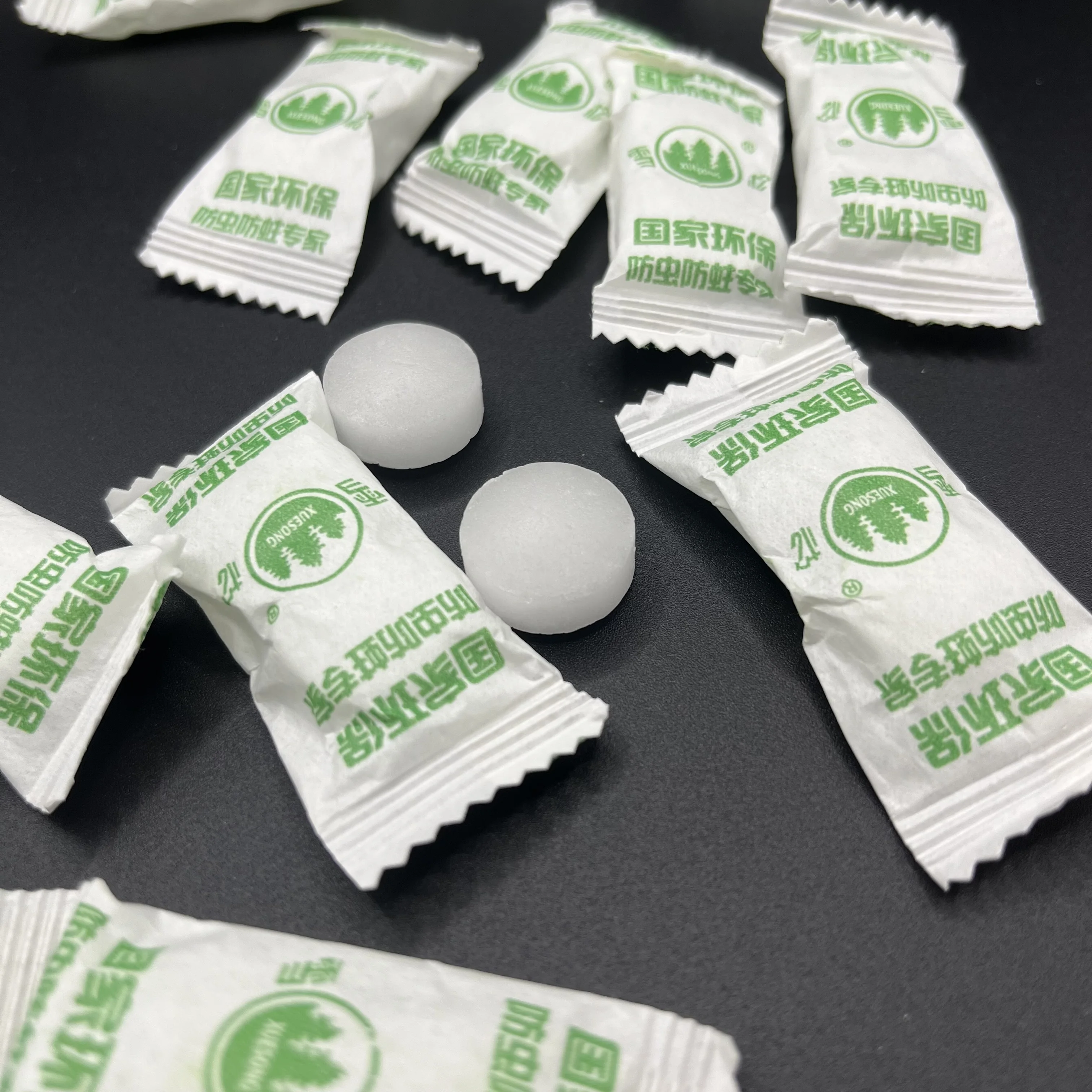 96%purity refined pure white eco-friendly other household chemicals stocked camphor moth balls in bulk