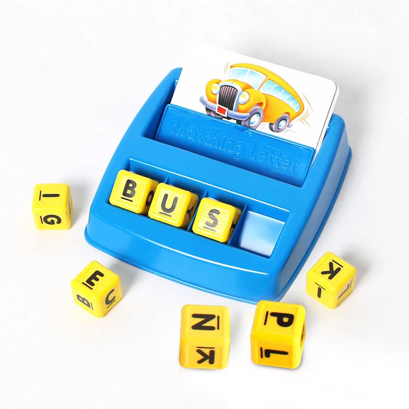 Английская грамотность Wiz Fun Game-верхний регистр Words - 30 флеш-карт-дошкольные обучающие игрушки для изучения языка