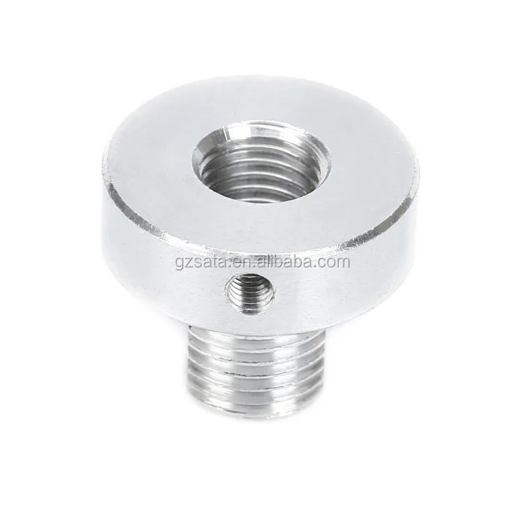 Customized CNC Turning Parts Thread Trimming Hollow Screws with Internal Threaded and Threaded Hole