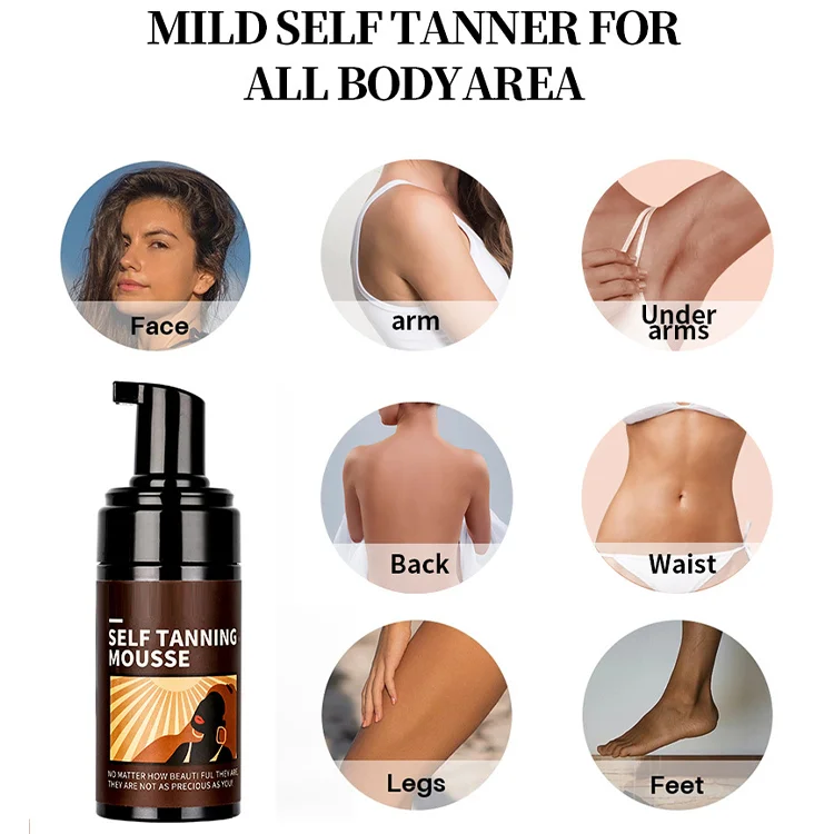 Huati Sifuli RubioAroma Tanning Gel Private Label Tanning Accelerator Gel Extreme Brown Dark Sunbed Tanning Gel Accelerator