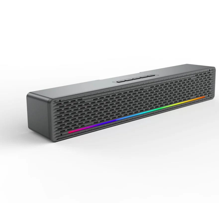 Bluetooth V5.1 RGB flash lights atmos tv soundbar for entertainment