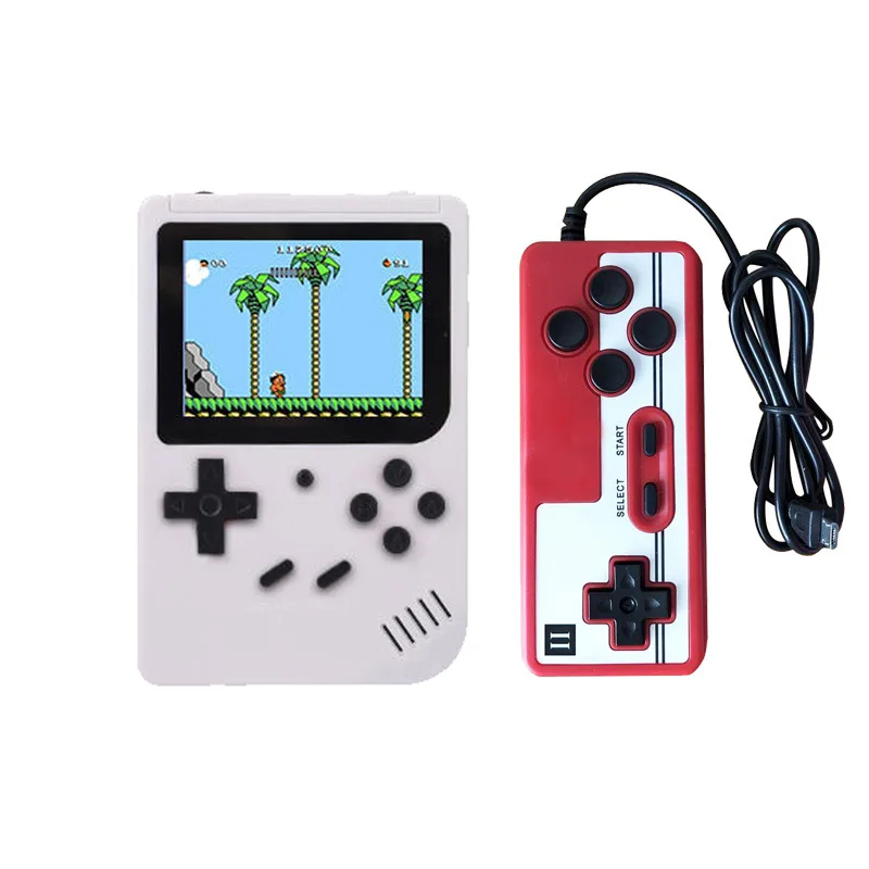 Mini Handheld Game Player 2.4 Inch Screen with 400 Classic Games Dual Players