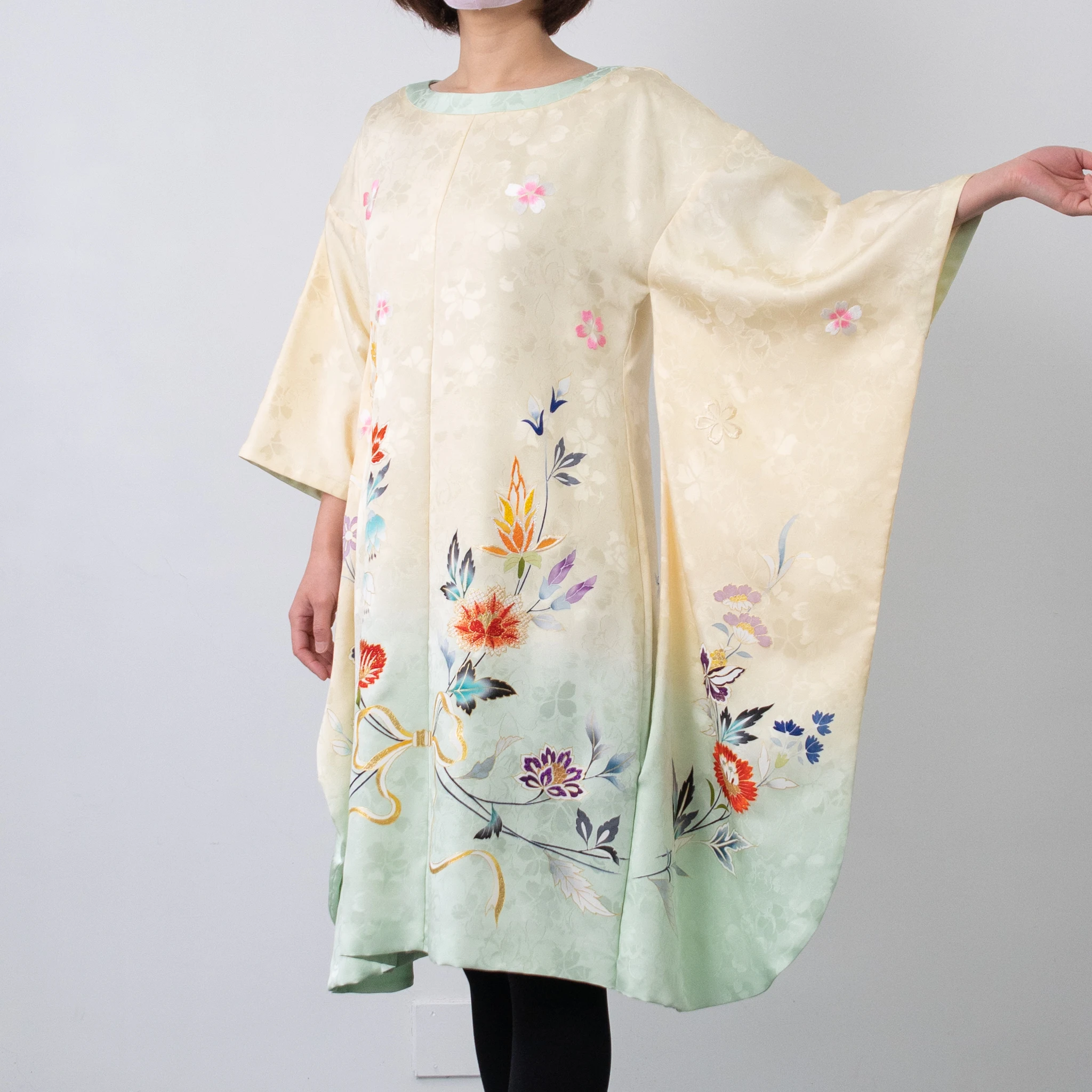High quality New Japanese Formal Style women kimono dress robes