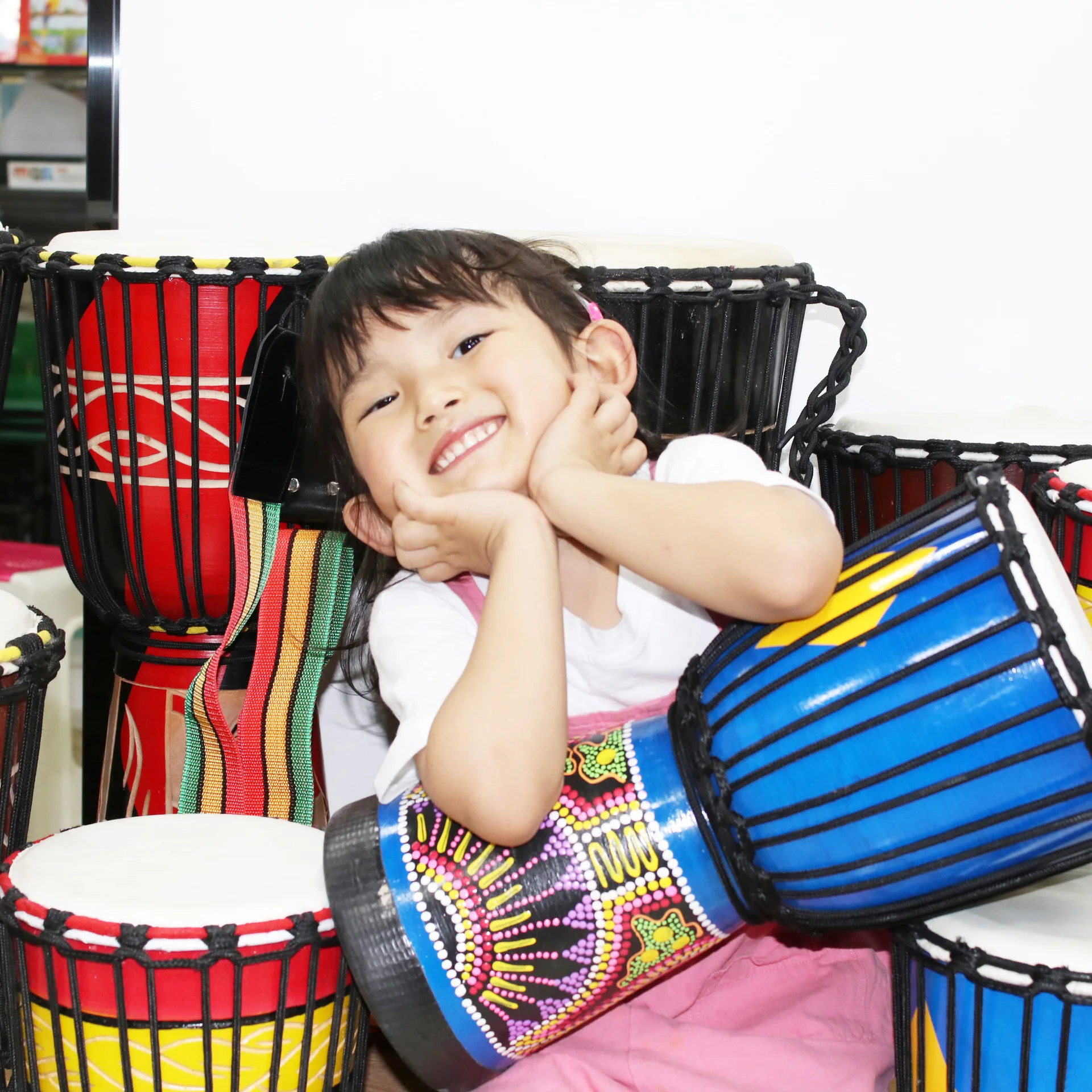 AN High quality Musical Instruments African Djembe Drums