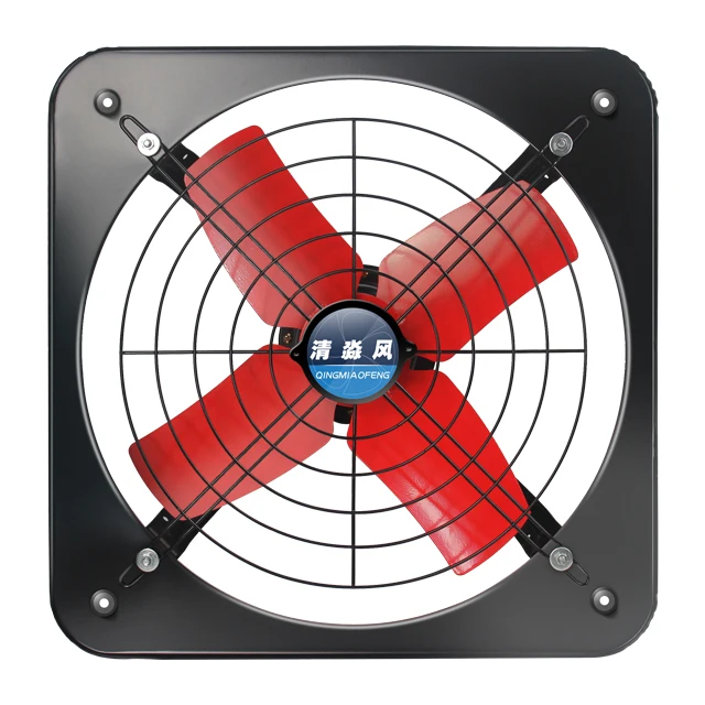 Высокоскоростной промышленный Железный настенный вытяжной вентилятор для ванной и кухни