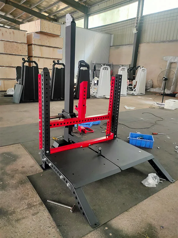 High quality Belt Squat Gym Equipment Rhinoceros Squat Leg Stretching Glute Hip Thrust Machine