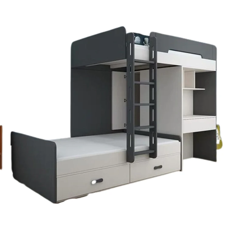 Loft Bed With Desk, Loft Bed With Slide, Adult Loft Bunk Bed With Wardrobe And Table, Low Loft Bed, Adult Loft Bed Closet
