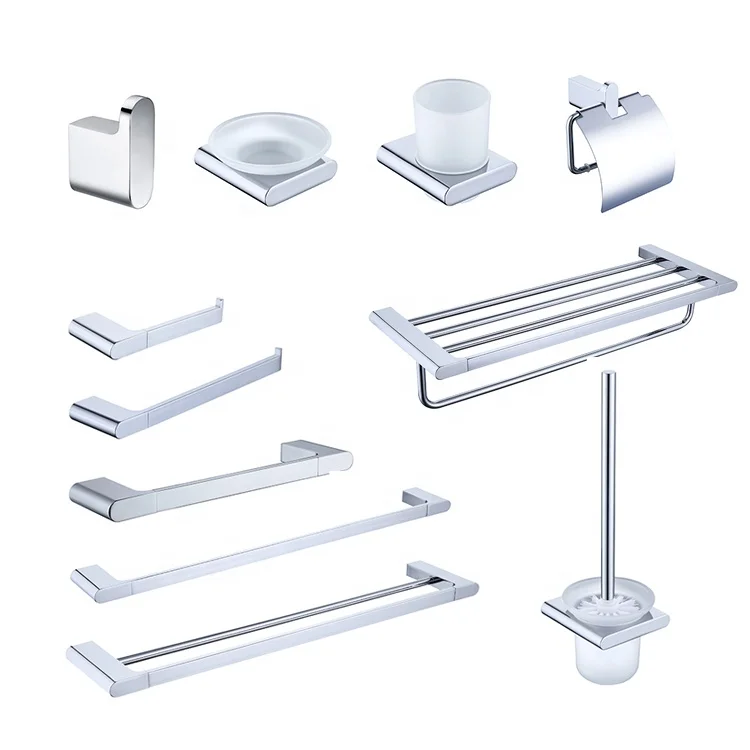 Chrome Wall Mounted Kitchen Bathroom Tissue Paper Toilet Paper Holder