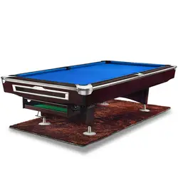 Factory directly  sell Best quality international tournament standard 8/9ft wood billiard pool table with accessories