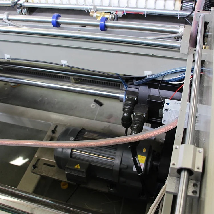 
automatic plastic t-shirt bag making machine 