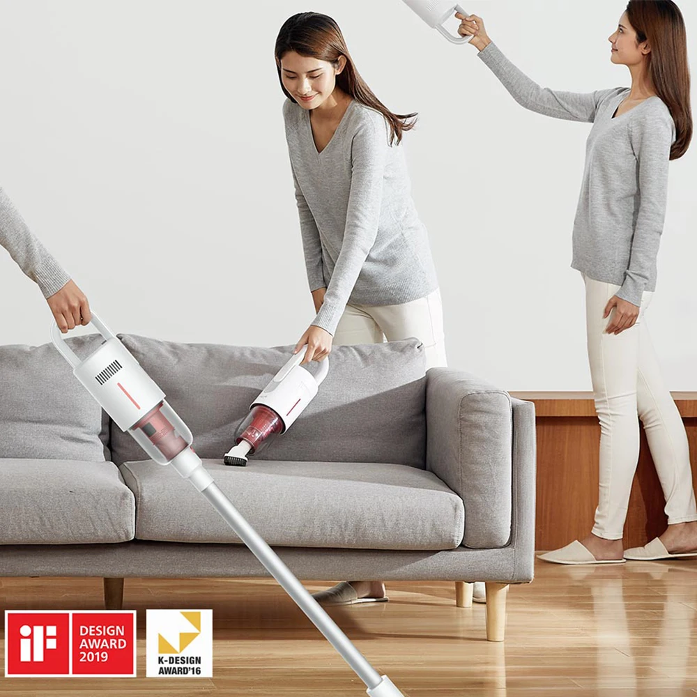 2021 New xiaomi Deerma Wireless VC20 Plus Handheld Cordless Vacuum Cleaner for Home Car Dust Collector Multifunctional Brush