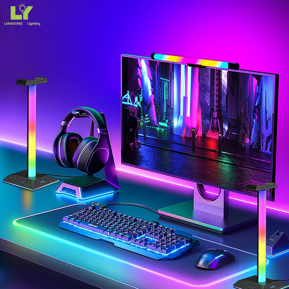 3D Sunset Atmosphere Lamp Color Changing Mood Rgb Light With Music Switch For Mercedes