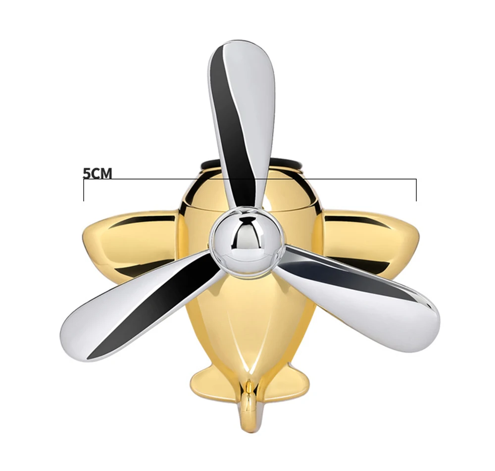 Car Perfume Air Freshener Fragrance Vent Clip Essential Oil Diffuser Locket For Auto Interior Decoration Airplane Shape