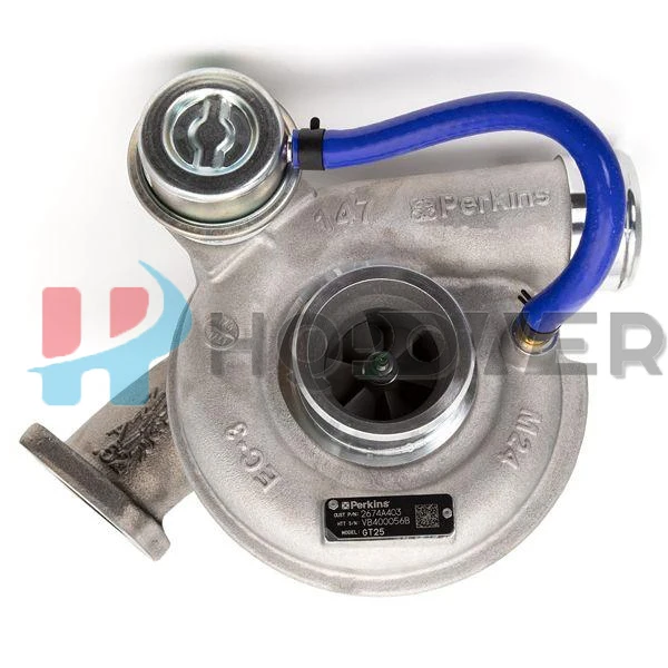 Diesel Excavator 2674A403 Engine Parts 1100 series 1104 TURBOCHARGER For Perkins