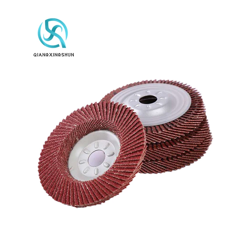 Flap Discs 4.5 6Grit Josili Disc 125Mm Glass Edge Xtra Power Flexible Konner Grinding Wheel Plastic Backing Zirconium