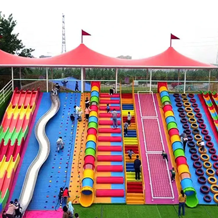 Colorful Dry Kids Plastic Slip Slide Rainbow Slide for Sale