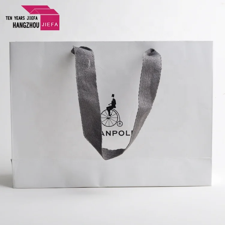 Luxury paper bag with your own logo clothing shopping bag custom gift bags