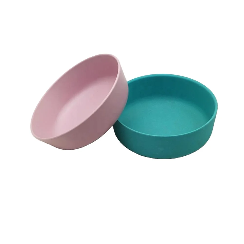 Custom size and color Eco-friendly 100% Biodegradable bamboo fiber bowl