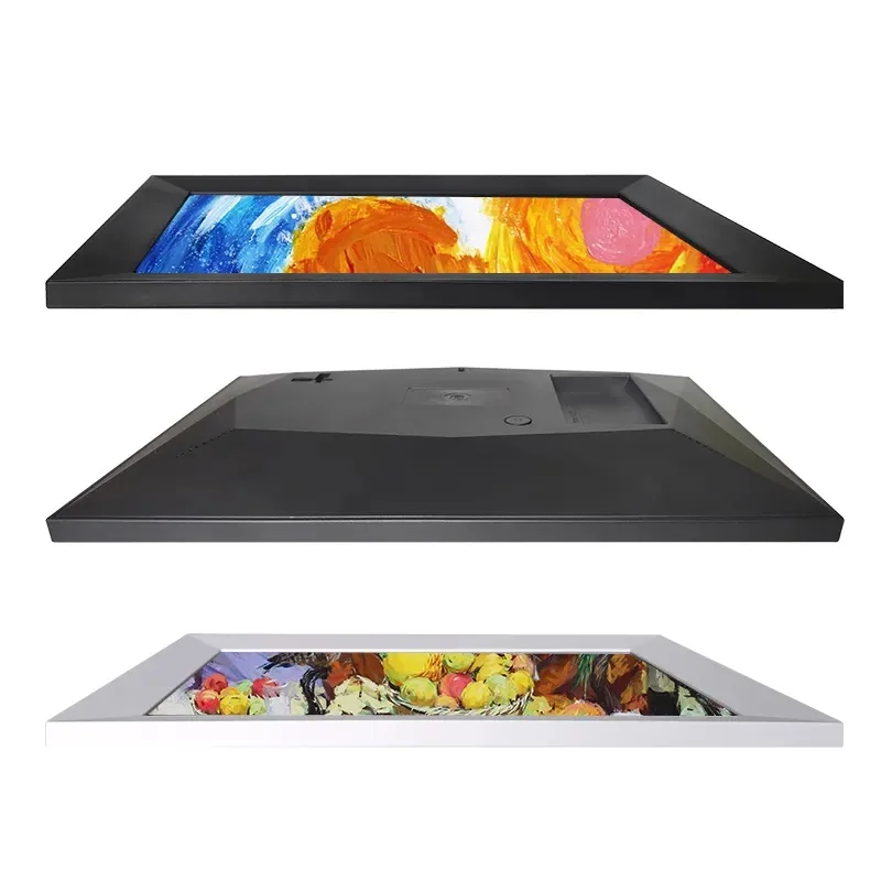 Clear crystal video infinite objects Frame Photo 1080p Battery Powered Lcd 10.1 Inch Art Acrylic Picture Digital Photo Frames