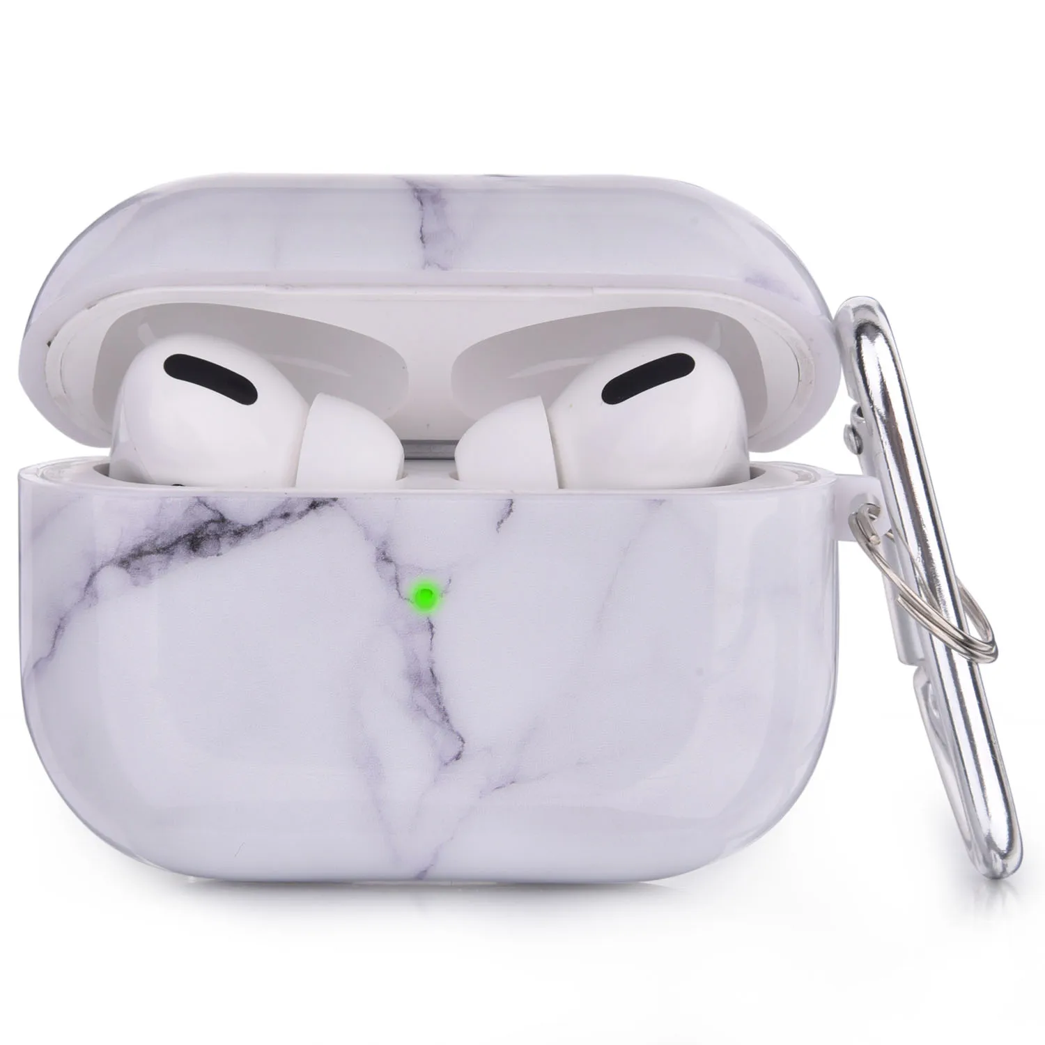  Роскошный чехол для наушников из ТПУ с рисунком IMD Для Apple Airpod мраморный air pod глянцевый